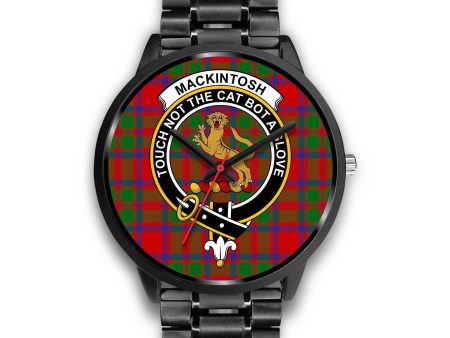 MacKintosh Modern Clan Badge Tartan Black Watch For Discount