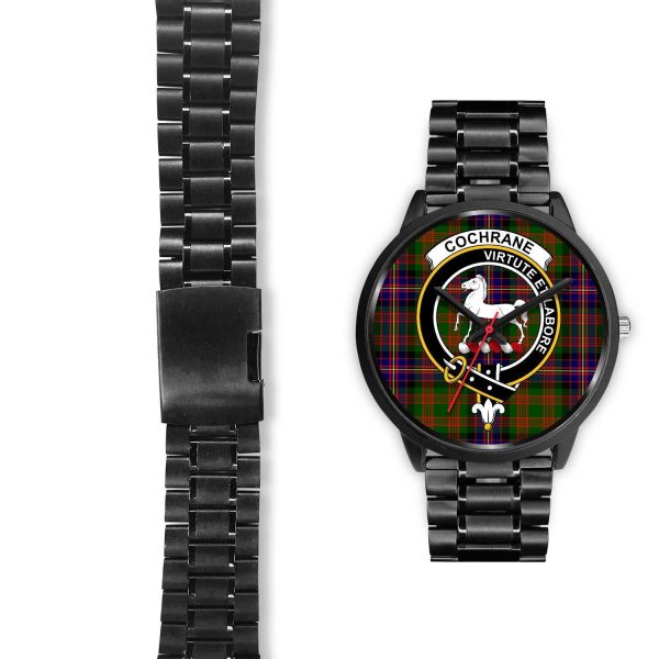 Cochrane Modern Clan Badge Tartan Black Watch For Sale