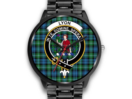 Lyon Clan Clan Badge Tartan Black Watch Online now