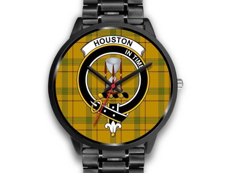 Houston Clan Badge Tartan Black Watch Supply