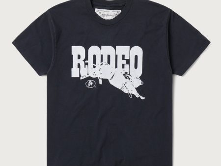 Go Rodeo T-Shirt | Washed Black For Cheap