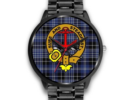 Clark Clan Badge Tartan Black Watch For Sale