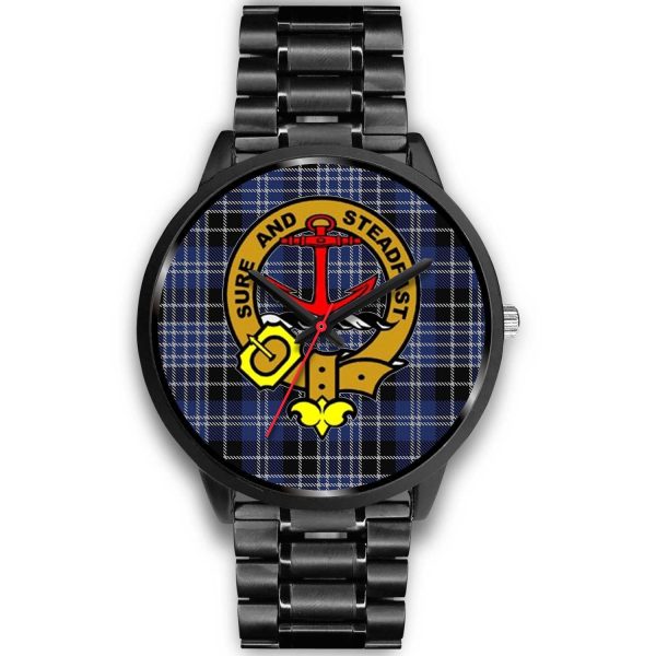 Clark Clan Badge Tartan Black Watch For Sale