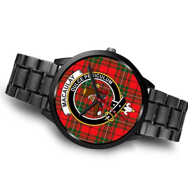 MacAulay Modern Clan Badge Tartan Black Watch Online Hot Sale