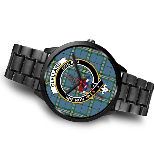 Clelland Clan Badge Tartan Black Watch Sale