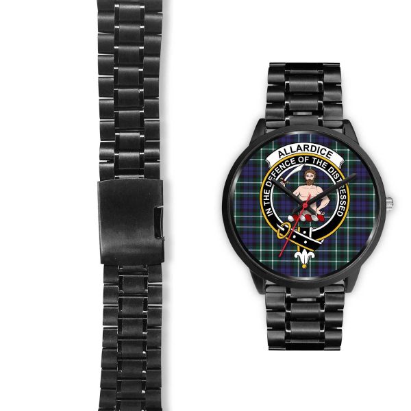 Allardice Clan Badge Tartan Black Watch Cheap