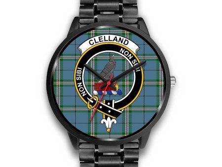 Clelland Clan Badge Tartan Black Watch Sale