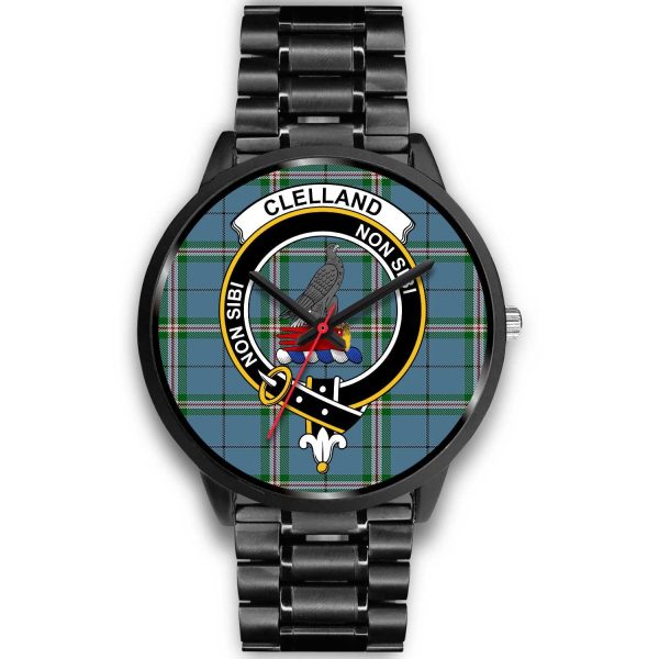 Clelland Clan Badge Tartan Black Watch Sale