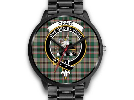 Craig Ancient Clan Badge Tartan Black Watch Online now