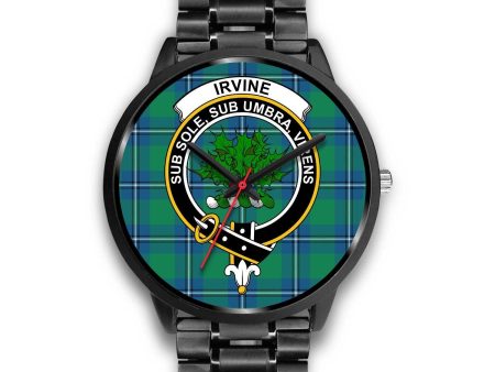 Irvine Ancient Clan Badge Tartan Black Watch Cheap