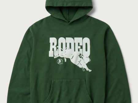 Go Rodeo Hoodie | Forest Green Sale