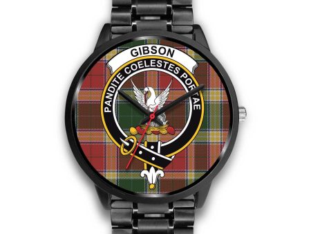 Gibson Clan Badge Tartan Black Watch For Discount