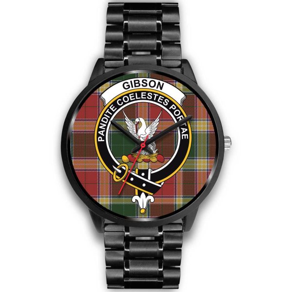 Gibson Clan Badge Tartan Black Watch For Discount