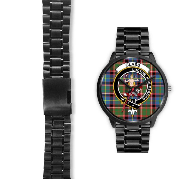 Glass Clan Badge Tartan Black Watch For Discount