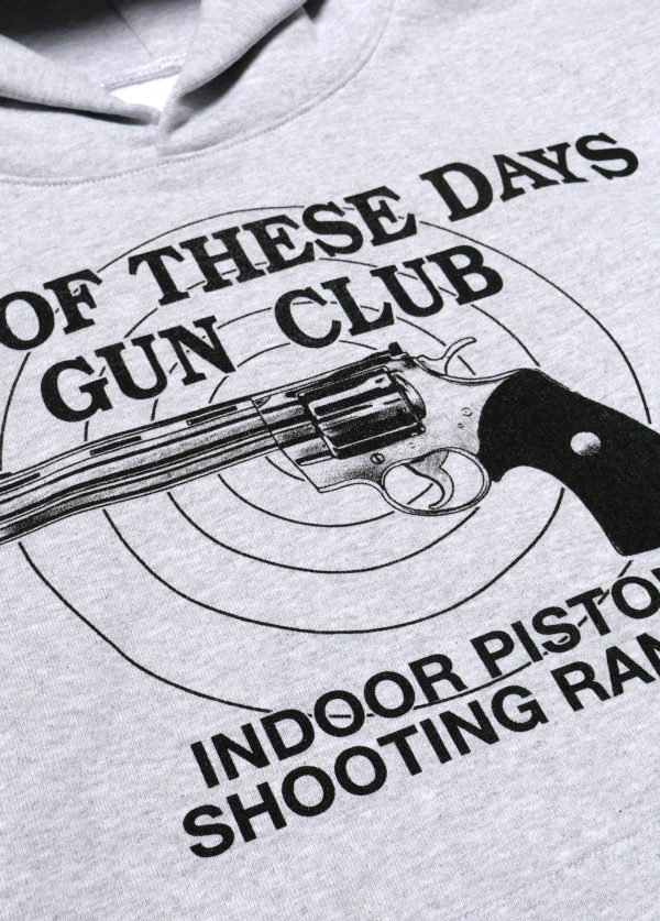 Gun Club Hooded Sweatshirt | Heather For Discount