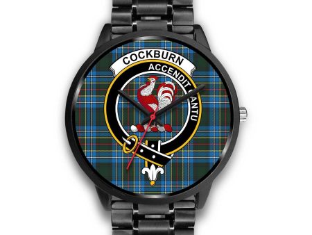 Cockburn Modern Clan Badge Tartan Black Watch Online Sale