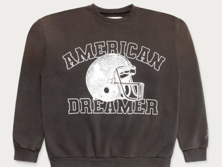 American Dreamer Crewneck Sweatshirt | Black For Cheap