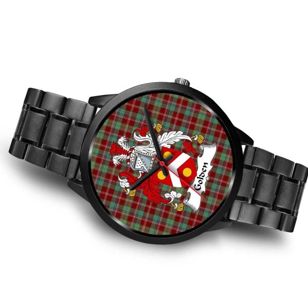 Golden Clan Badge Tartan Black Watch For Discount