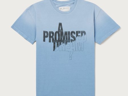 A Promised Dream Tee | Sunfaded Blue For Cheap