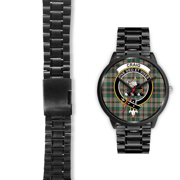 Craig Ancient Clan Badge Tartan Black Watch Online now