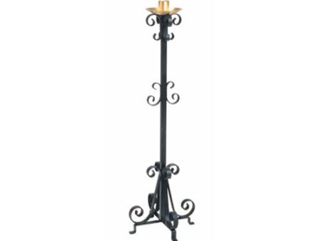 Wrought Irron Paschal Candle Holder (Style K4015) Supply