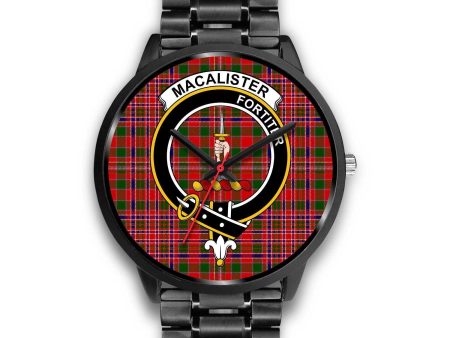 MacAlister Modern Clan Badge Tartan Black Watch Discount