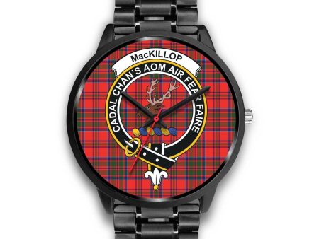 MacKillop Clan Badge Tartan Black Watch For Discount