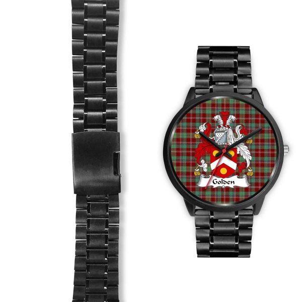 Golden Clan Badge Tartan Black Watch For Discount