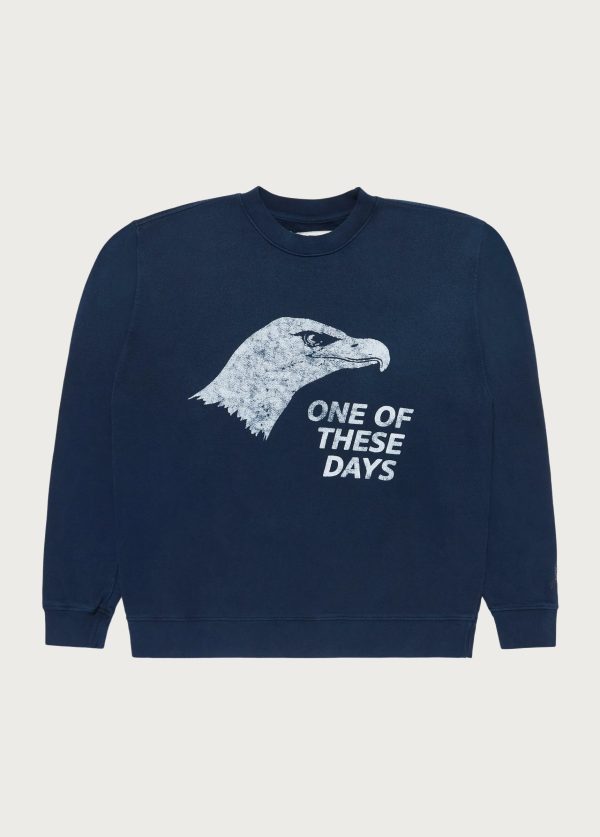 Postal Crewneck Sweatshirt | Navy Online