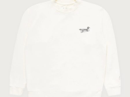 Mallard Hunt Crewneck Sweatshirt | Bone For Sale