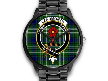 Learmonth Clan Badge Tartan Black Watch Online now