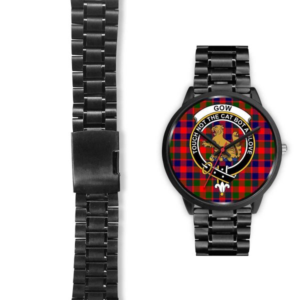 Gow of McGouan Clan Badge Tartan Black Watch For Cheap