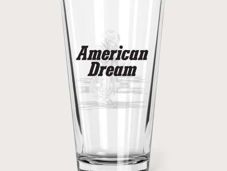 American Dream Pint Glass Online now