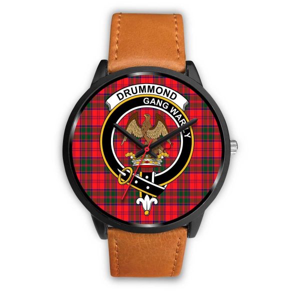 Drummond Modern Clan Badge Tartan Black Watch For Sale