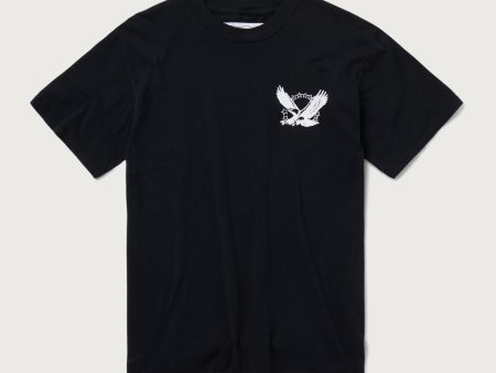 Screaming Eagle T-Shirt | Washed Black For Cheap