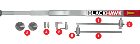 TELESCOPIC GAUGE 920-2600MM AEK329 BlackHawk Fashion