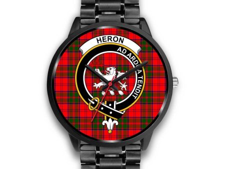 Heron Clan Badge Tartan Black Watch Supply