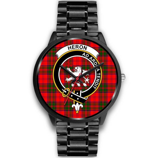 Heron Clan Badge Tartan Black Watch Supply