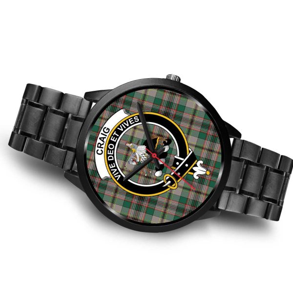 Craig Ancient Clan Badge Tartan Black Watch Online now