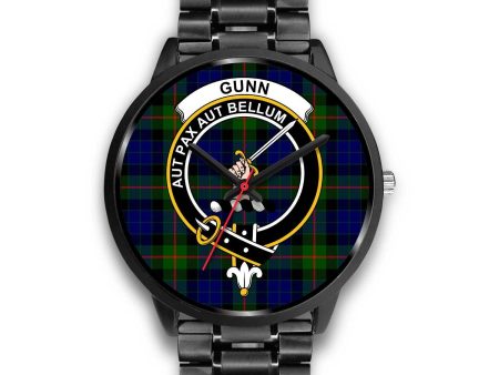 Gunn Modern Clan Badge Tartan Black Watch For Sale