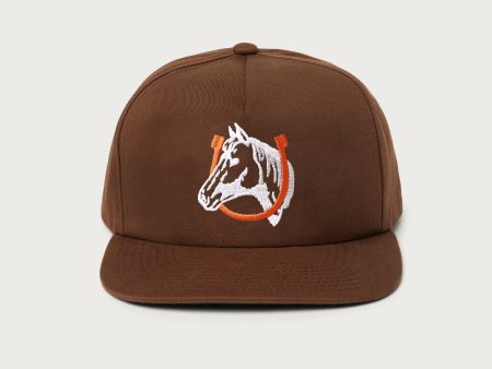 Horseshoe Logo Hat | Brown For Cheap