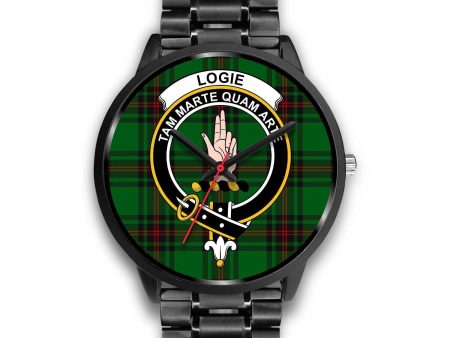 Logie Clan Badge Tartan Black Watch For Discount