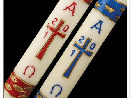 Paschal Candle by Dadant, Style: Gloria For Sale