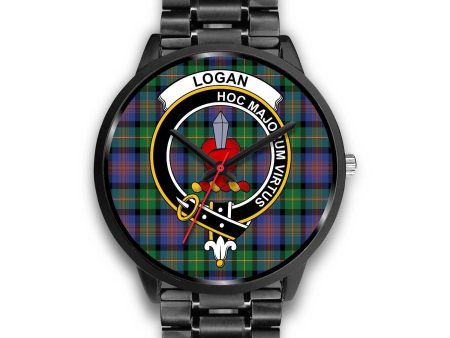 Logan Ancient Clan Badge Tartan Black Watch Sale