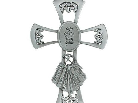 6  Pewter Gifts Of The Spirit Crosses (Style: 77-19) Sale