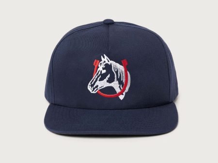 Horseshoe Logo Hat | Navy For Sale