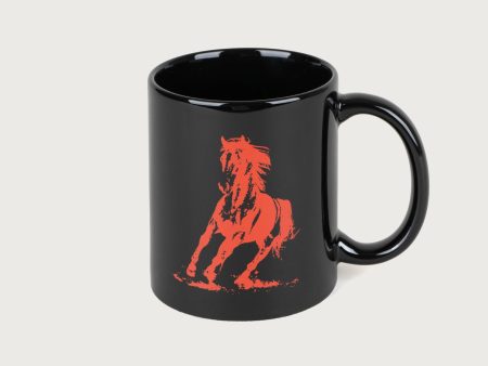 Xerox Running Horse Mug | Black Sale