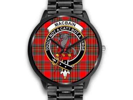 Macbain Clan Badge Tartan Black Watch Online Sale