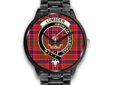 Lumsden Modern Clan Badge Tartan Black Watch Cheap