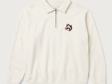 Horse Shoe Quarter Zip | Bone Discount